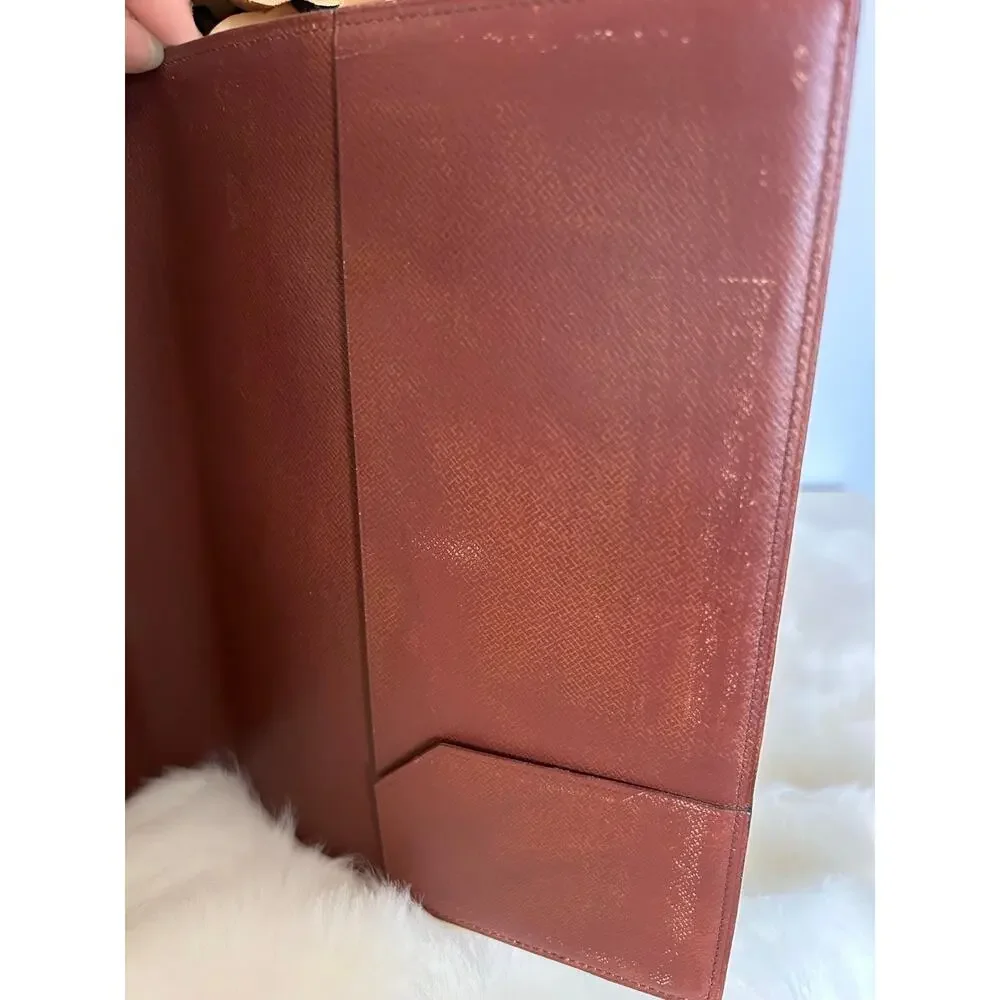 Authentic 70s Vintage Louis Vuitton Monogram A5 Desk Agenda Cover (predate code) - Picture 13 of 15